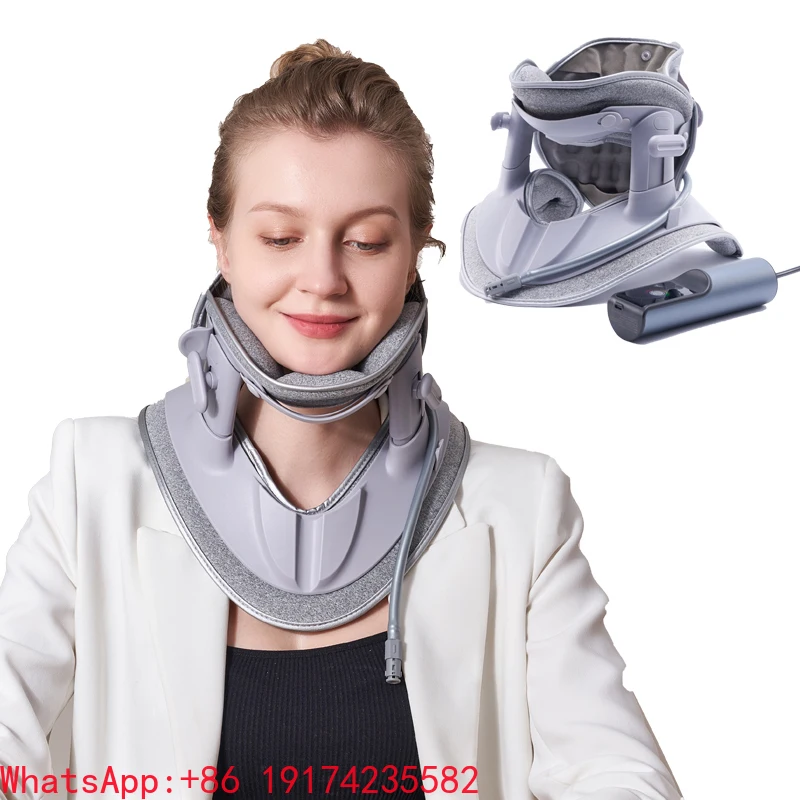 

Adjustable Air Pump Neck Collar for Ultimate Comfort and Support
