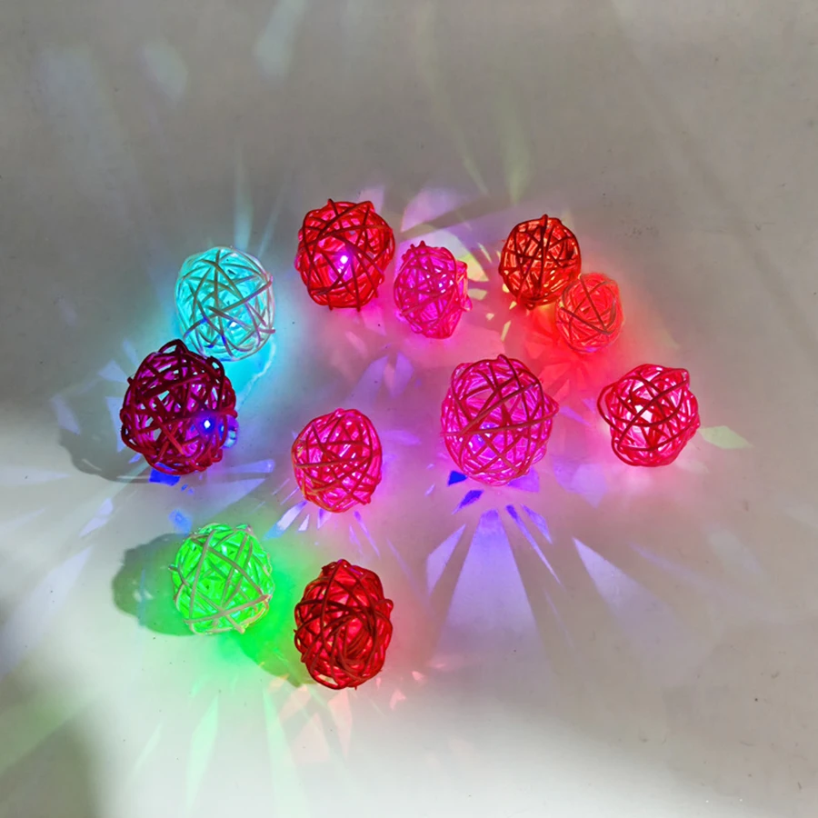 Valentine's Day Glowing Vine Ball Fairy Lights, suitable for home Valentine's Day, Mother's Day, weddings, and anniversary party