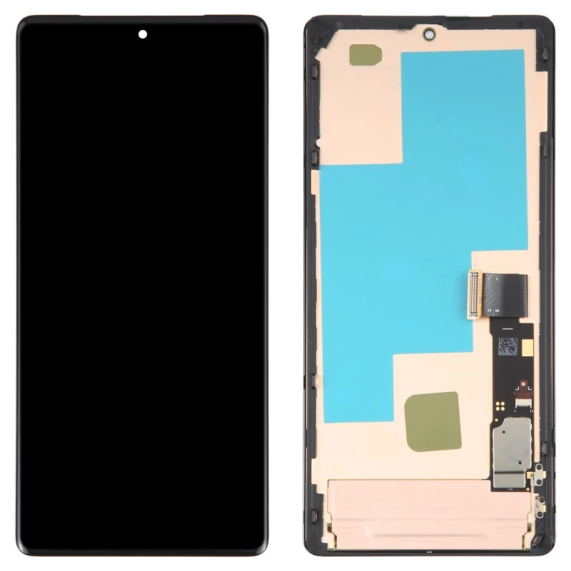 AMOLED LCD Screen for Google Pixel 7 Pro GV4BC GE2AE Digitizer Full Assembly with Frame Phone Touch Screen Repair Part