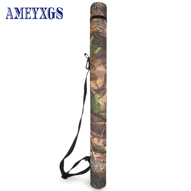 

Archery Arrow Quiver 86.1cm 600D PVC Tube and Oxford Fabric Webbing Holder Arrows Bag for Outdoors Hunting Shooting Accessories