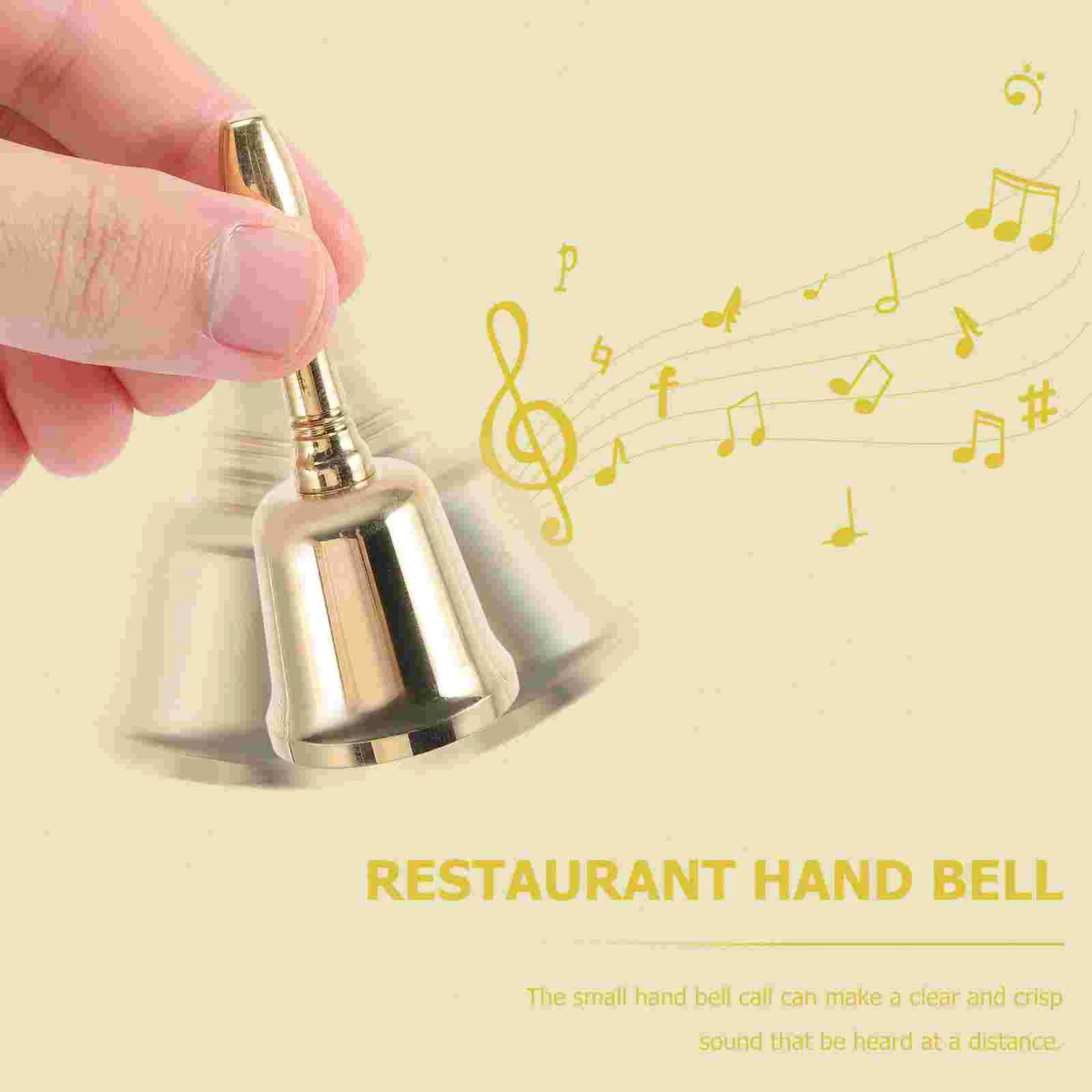 Hand Bell Ring Doorbell Chime Brass Bells Small Press Christmas Student