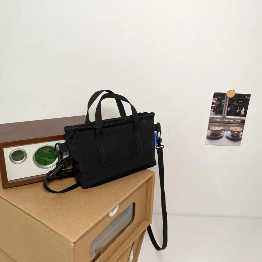 

Практичная портативная нейлоновая сумка через плечо, мини-сумка-мессенджер, держатель для карт, черный маленький кошелек для путешествий