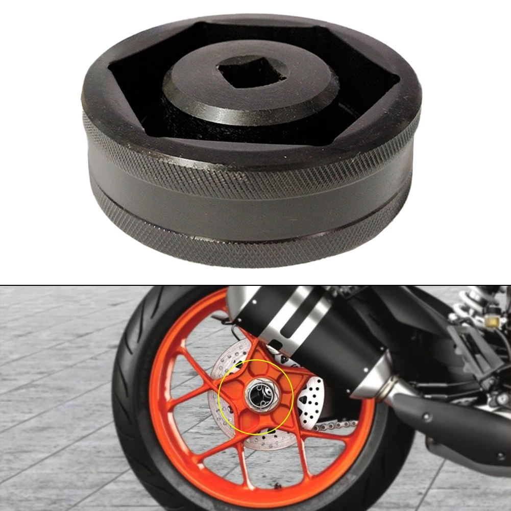 

For 1290 Super Rear Wheel Nut Socket Tool Designed for Removing and Installing High Torque Nuts on Motorcycle Rear Wheels