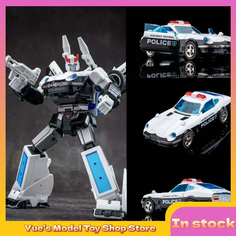 

【In Stock】Transformation Toys DX9 D18 Police Car G1 Autobot MP Scale Action Figure Animation Model Toy Collection Gift