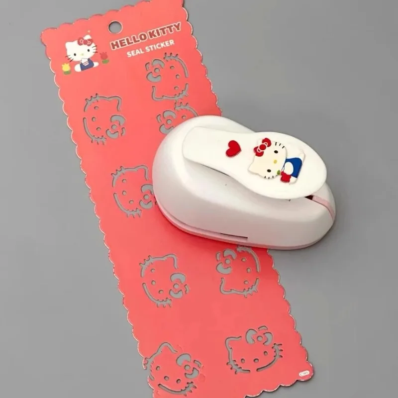 

Hello Kitty Embossing Tool Cartoon Kawaii Cat Pattern Student Handbook DIY Handmade Materials Children Toy Girl Gift Wholesale