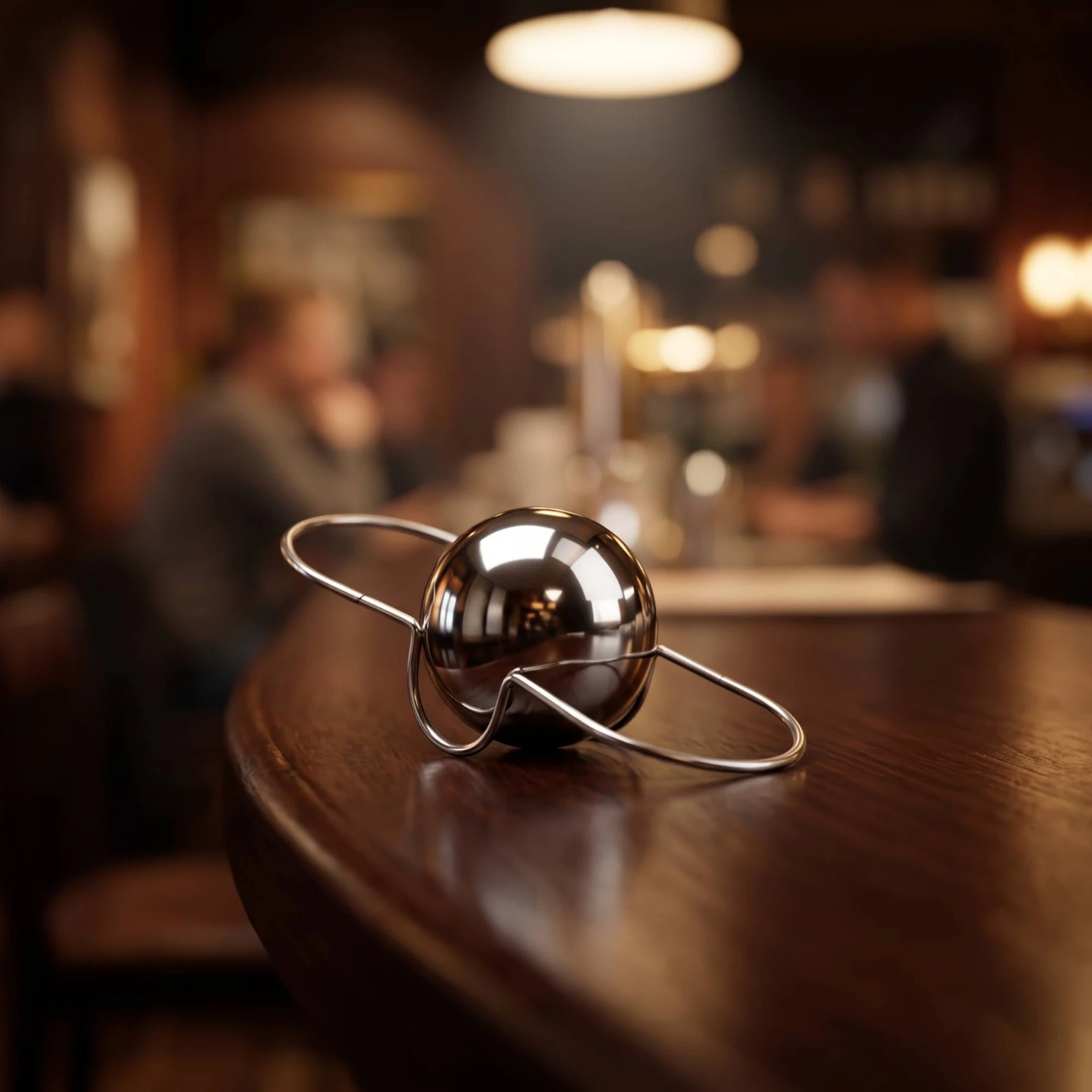 Coffee Chilling Sphere with Stand Food-Grade Coffee Chilling Ball Espresso Cooling Ball Reusable Full-Strength for Home Baristas