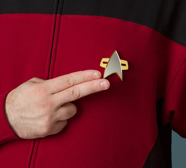 Star Trek Communicator Abzeichen Cosplay TV Anime Halloween Party Kostüme Zubehör Fans Sammlerstücke Freunde Geschenke – Detail 9