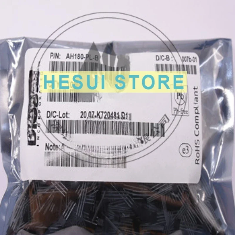 10PCS AH180-PL-B All-pole Hall switch for sensing and instrumentation automotive consumer electronics