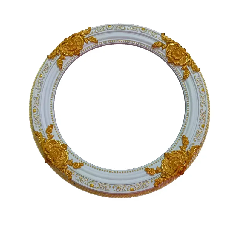 Home ceiling chandelier decorative guest dining room dome molding decorative round lamp ring European style lamp pool non-plaste