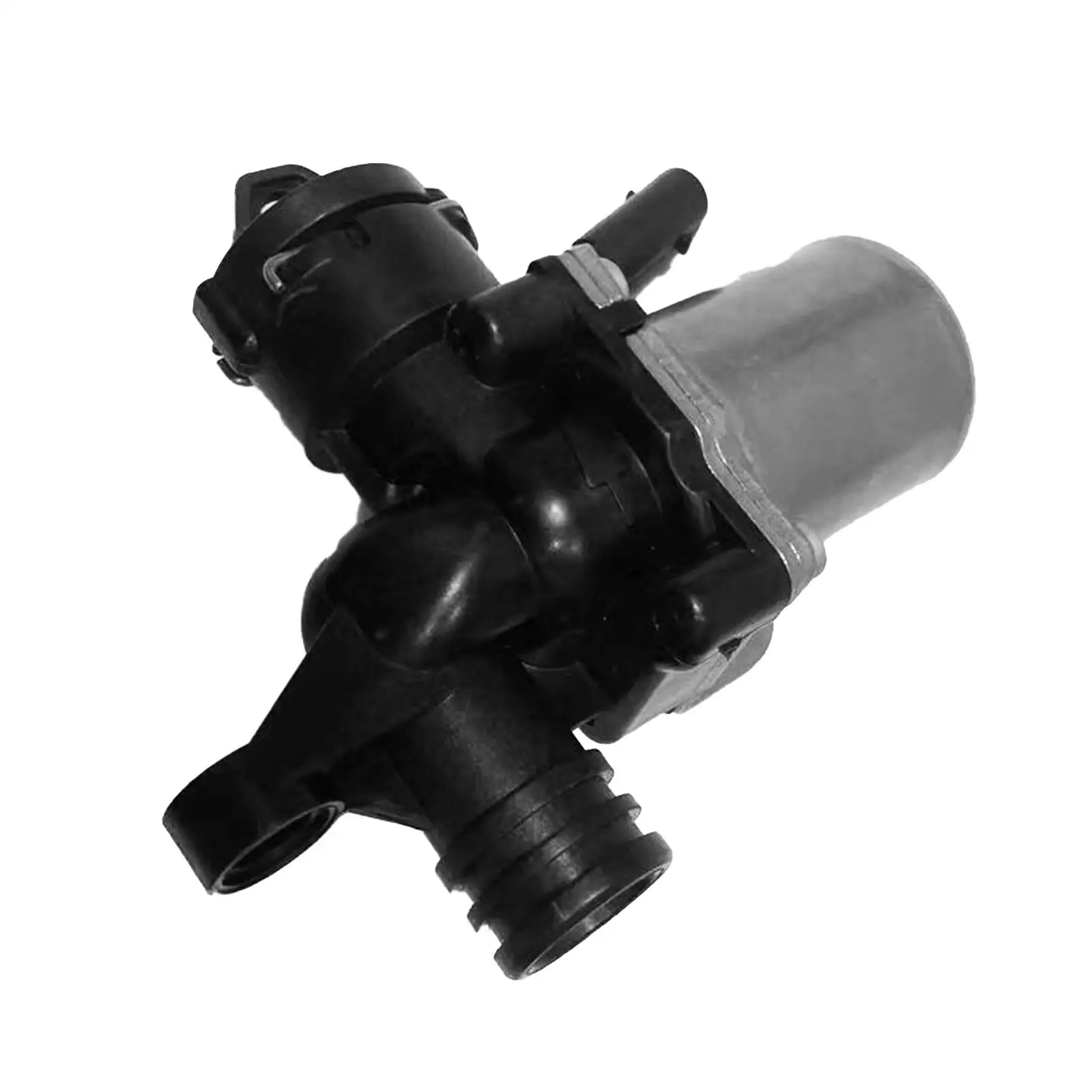 Black Silver Heater Control Valve HVAC Replacement Part for Vehicle Engine Cooling Climate Control Heating