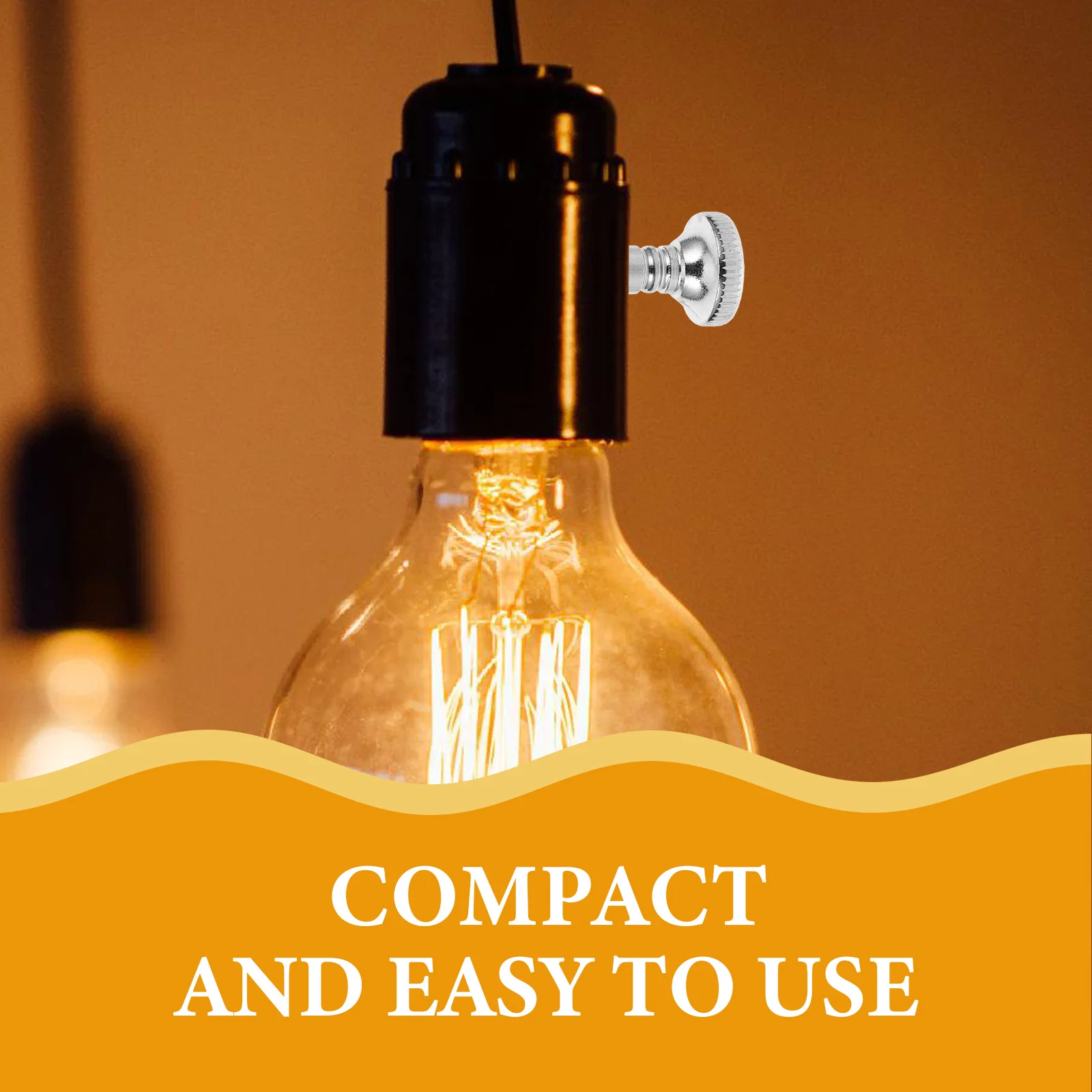 

10pcs Turn Knob Replacement Metal Twist Thread Turn Switch Knobs Replacement Socket Knob Screw On Durable Switch