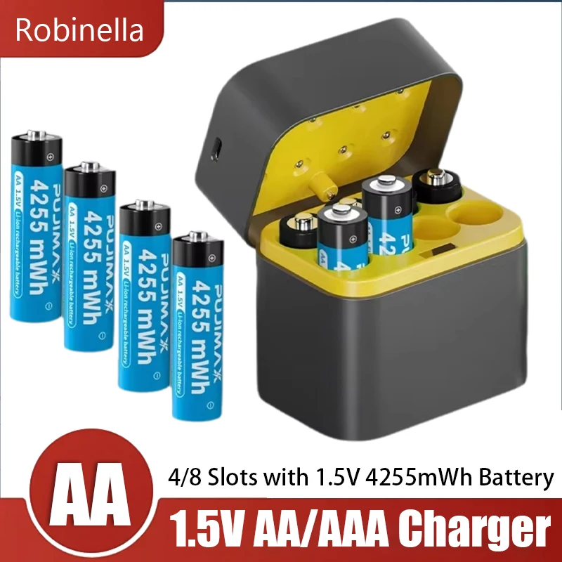Mejoradora Cargador Inteligente para Baterías AA/AAA 4255mAh: Evaluación Real con Casos de Uso Prácticos