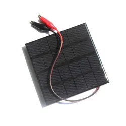 미니 태양 전지 패널 DC 6V 폴리 실리콘 태양 전지 충전기 모듈, 태양열 DIY 시스템 키트, 태양열 장난감 라이트 전화 충전기 손전등용