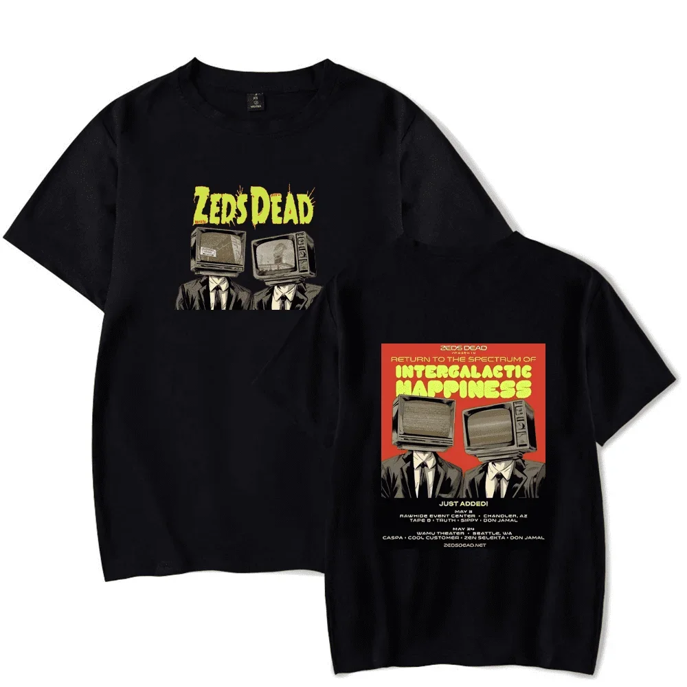 

Zeds Dead T-shirt, fashionable short sleeved top, streetwear, casual summer, pure cotton T-shirt