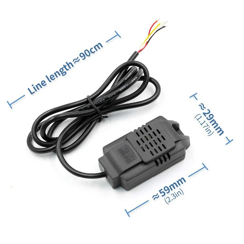 

A76X-RS485 SHT20 Модуль датчика температуры и влажности Высокоточный передатчик монитора температуры и влажности для Modbus