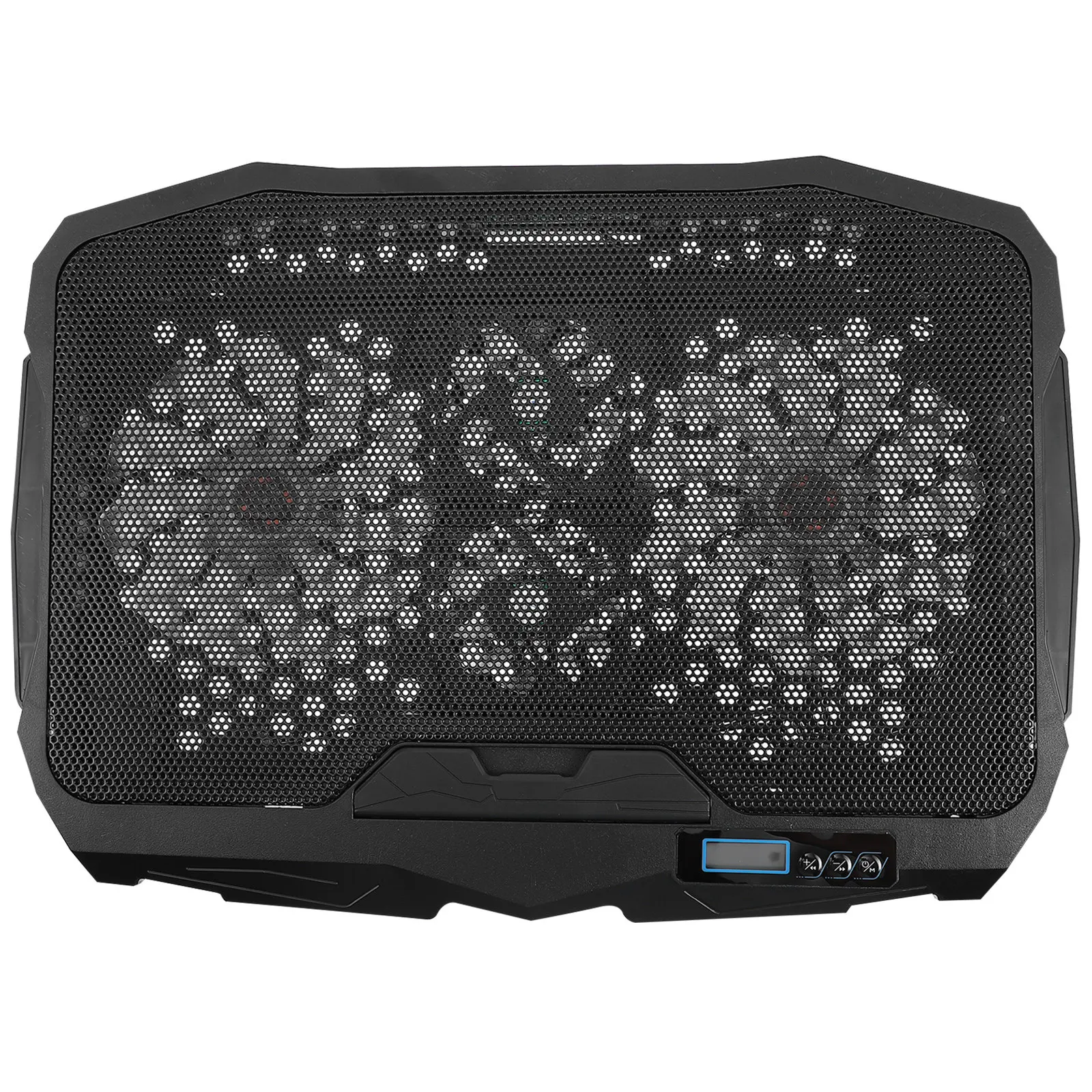

Laptop Cooler Adjustable Stand Metal Mesh LCD Touch -Angle 6-Speed Notebook Cooler Anti-Slip Gaming Laptop Cooling Pad