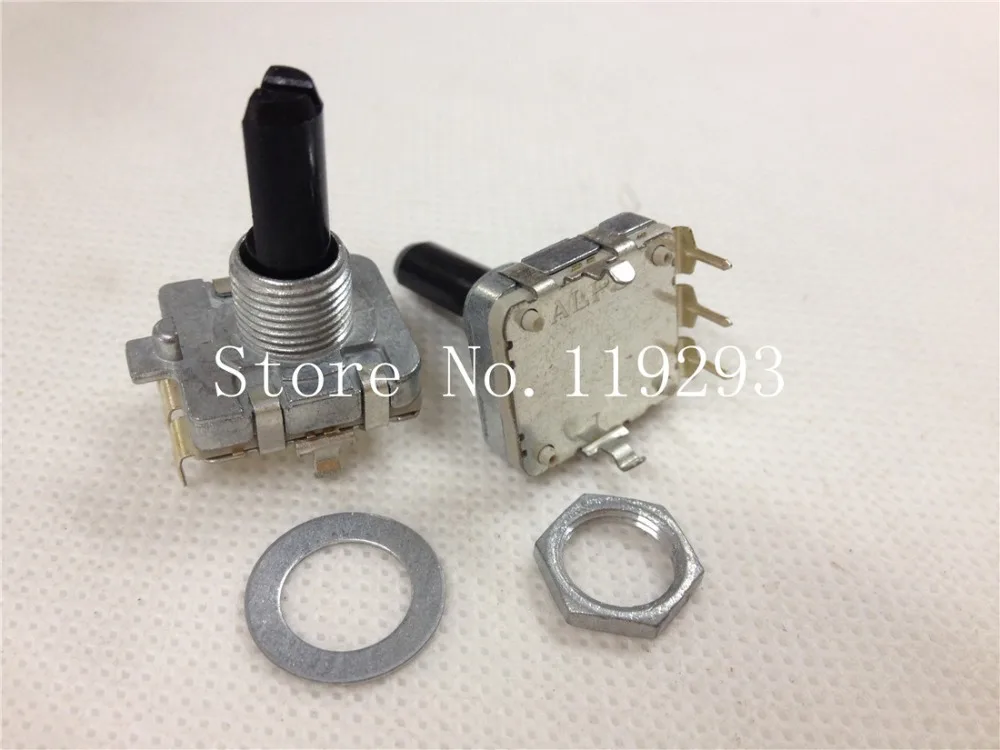 [BELLA]Audio potentiometer ALPS EC16B24 24points encoder  Handle length 20MM -10PCS/LOT