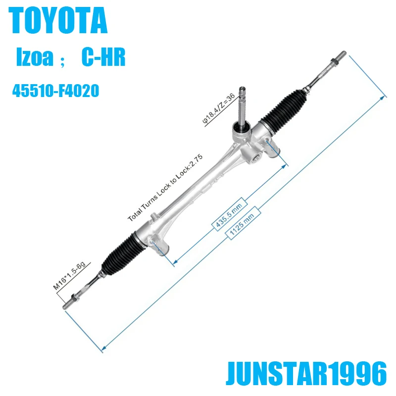 Izoa C-HR corolla cross 45510-F4020 RHD steering rack