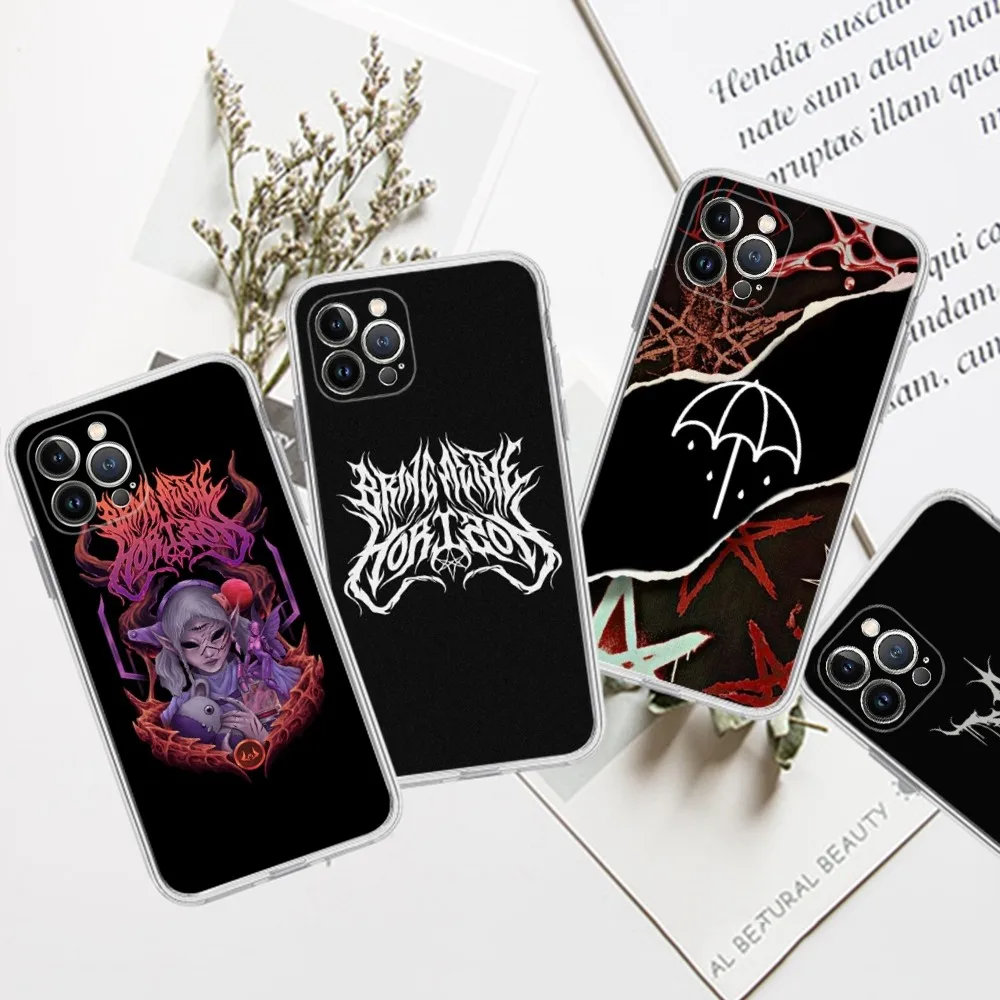 B-Bring M-Me T-The H-Horizons BMTH Phone Case For IPhone 16 15 8 7 6 6S Plus X SE XR XS 14 11 12 13 Mini Pro Max Mobile Case