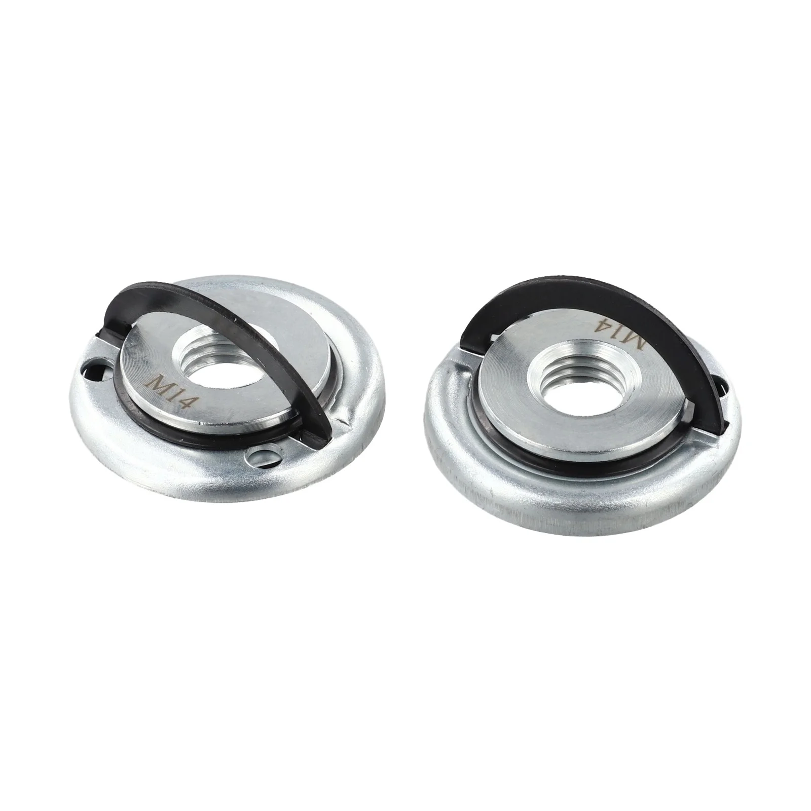 2 PCS for Quick Release Nut Clamp Nuts for Angle Grinder Accessories Featuring Self Locking Mechanism for Abrasive Wheel Changes