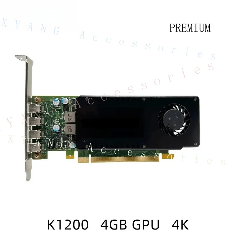 N+ Original For NVIDIA Quadro K1200 4GB Graphics Card Supports 4K multi-screen UG/SW/CAD/Design 100% Tested Fast Ship