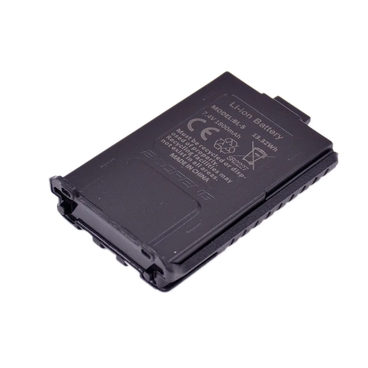 Akumulator litowo-jonowy BAOFENG BL5 1800mAh 13,32 wh do Baofeng UV5R F8 5RB 5RE F8HP wymiana akcesoriów do radia