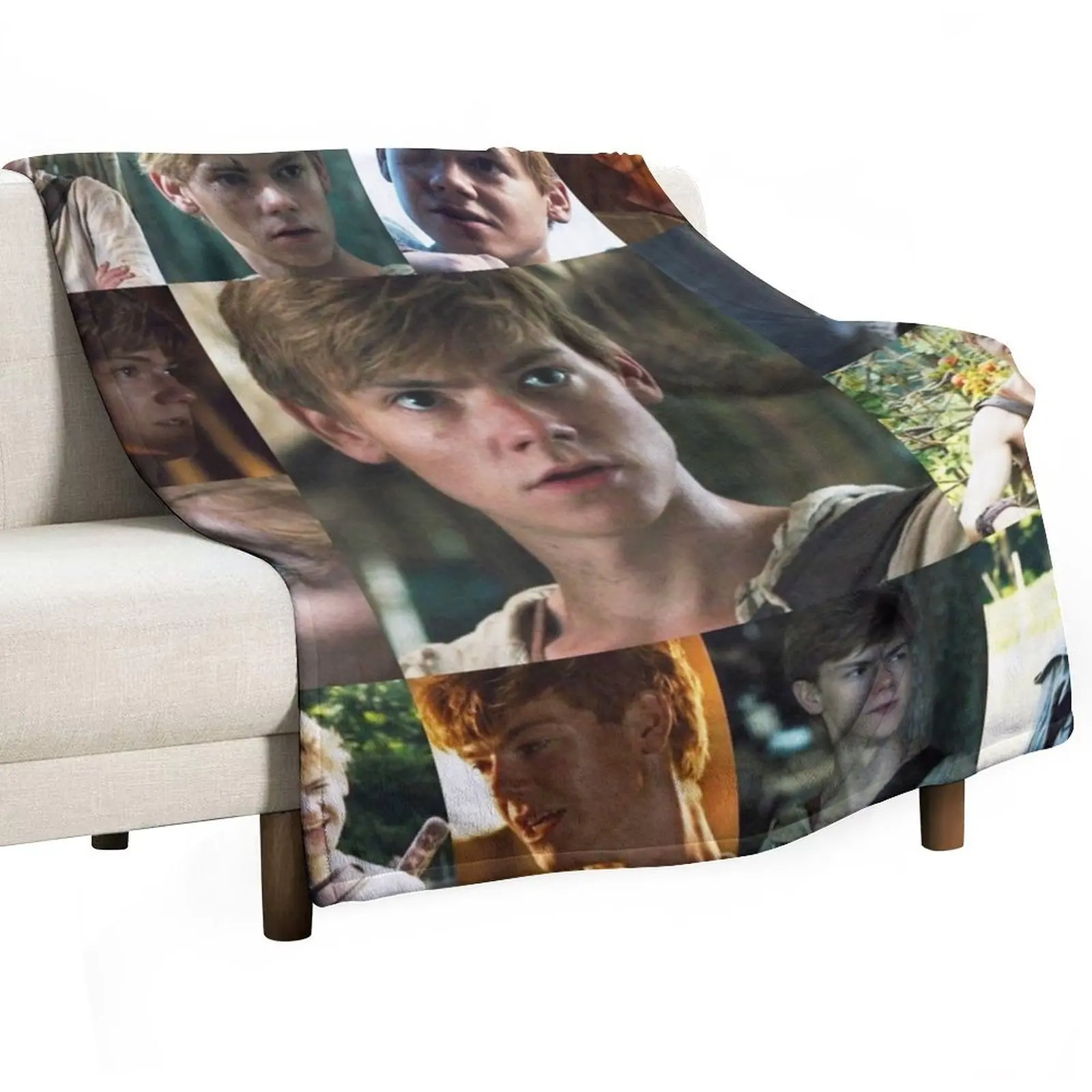 

the maze runner newt blanket Throw Blanket manga Fashion Sofas Cute Plaid Plaid Blankets