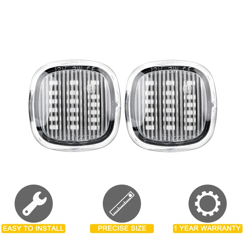 Ensemble de feux de position latéraux LED dynamiques 12V, pour Skoda Fabia Octavia Roomster, clignotant à séquentiel rapide