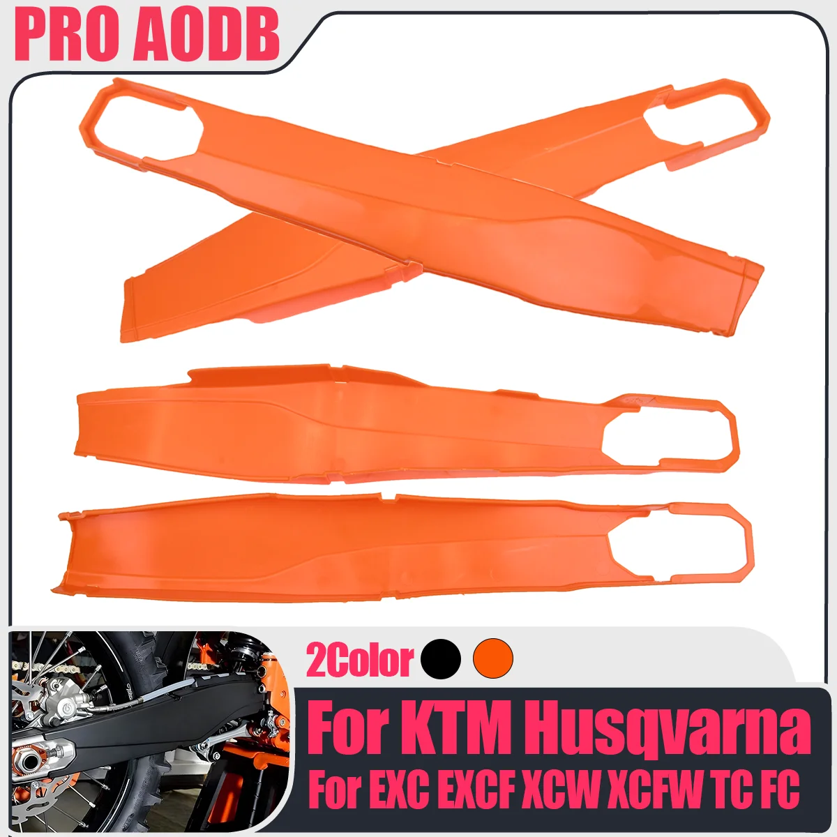 For KTM XCW XCFW EXC EXCF TPI Six Days New 2023 Motocross Swingarm Swing Arm Protector 150 200 250 300 350 450 500 2012-2022
