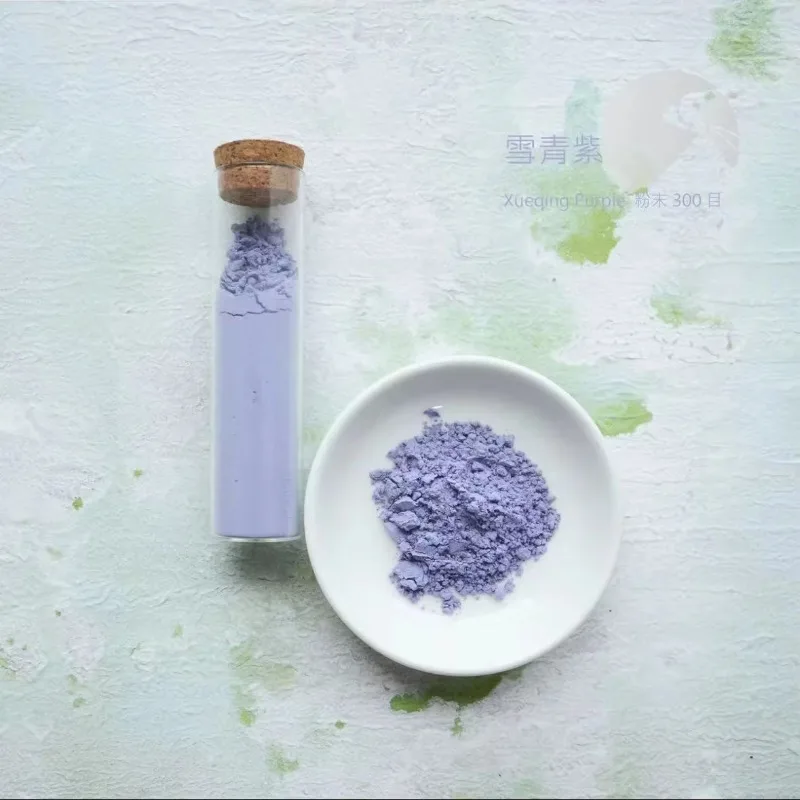24‑Color 10g Natural Mineral Pigment Powder for Rock‑Color Painting, Murals and Ancient Architectural Polychrome Decoration