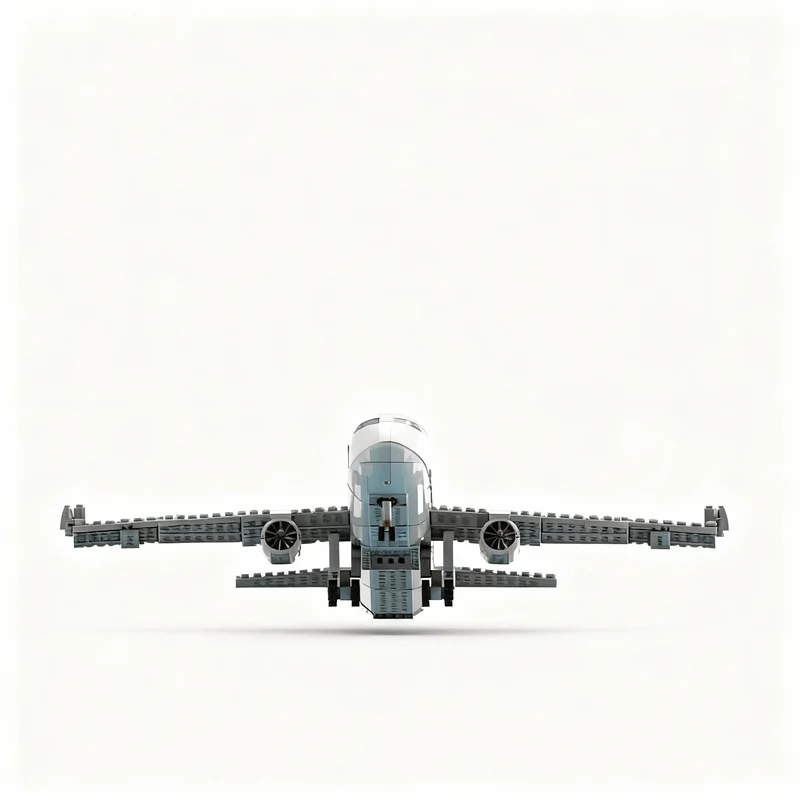 311pcs MOC City Airport Airbus Model Building Blocks Christmas Gifts Toys Architecture Assemble DIY Education Creative Idea