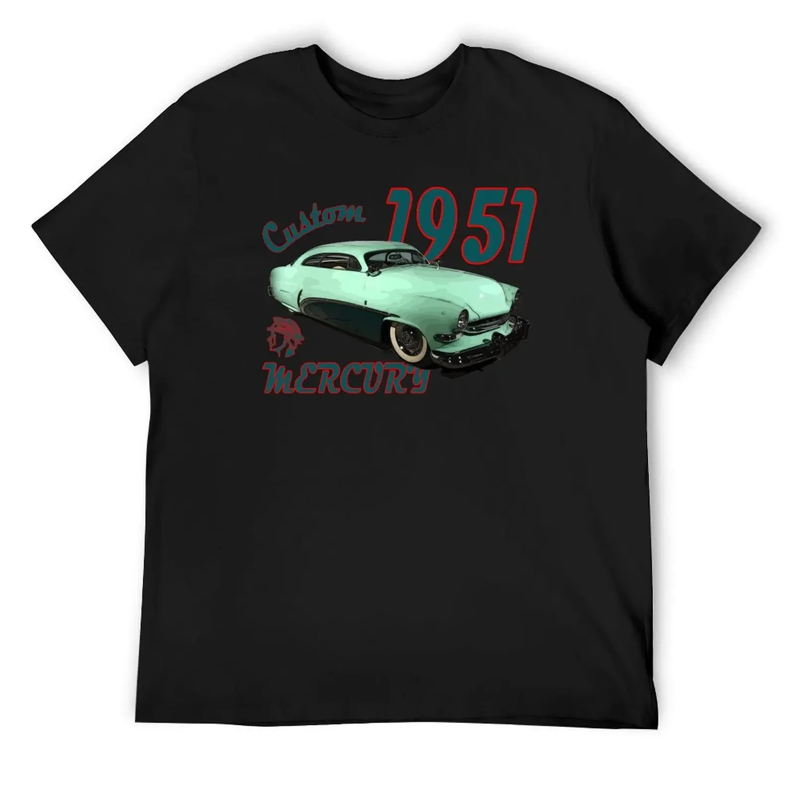 

1951 Hirohata Mercury Custom Leadsled by Barris Kustoms T-Shirt sublime oversized graphic tee blacks mens white t shirts