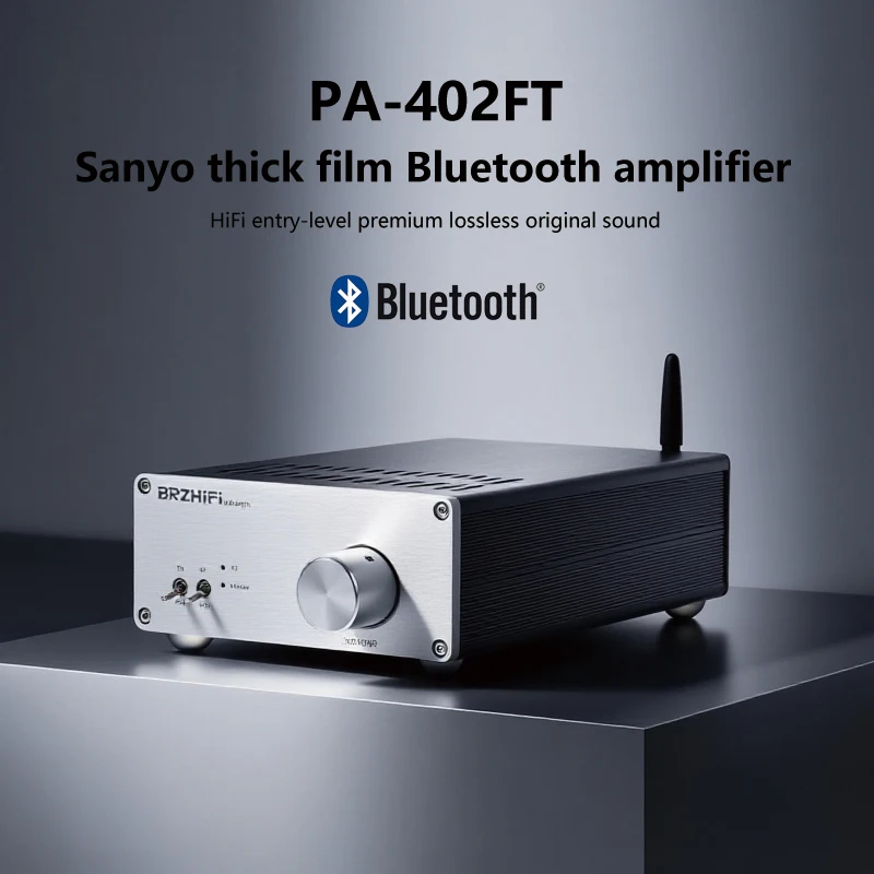 Weiliang Audio PA-402FT Japanese Thick-Film Bluetooth Power Amplifier Hi-Fi Audiophile-Grade Power Amplifier