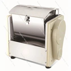 Household Desktop Stainless Steel Kneading Machine 2kg Noodle Mixing Machine 220V/370W Noodle Mixing Machine