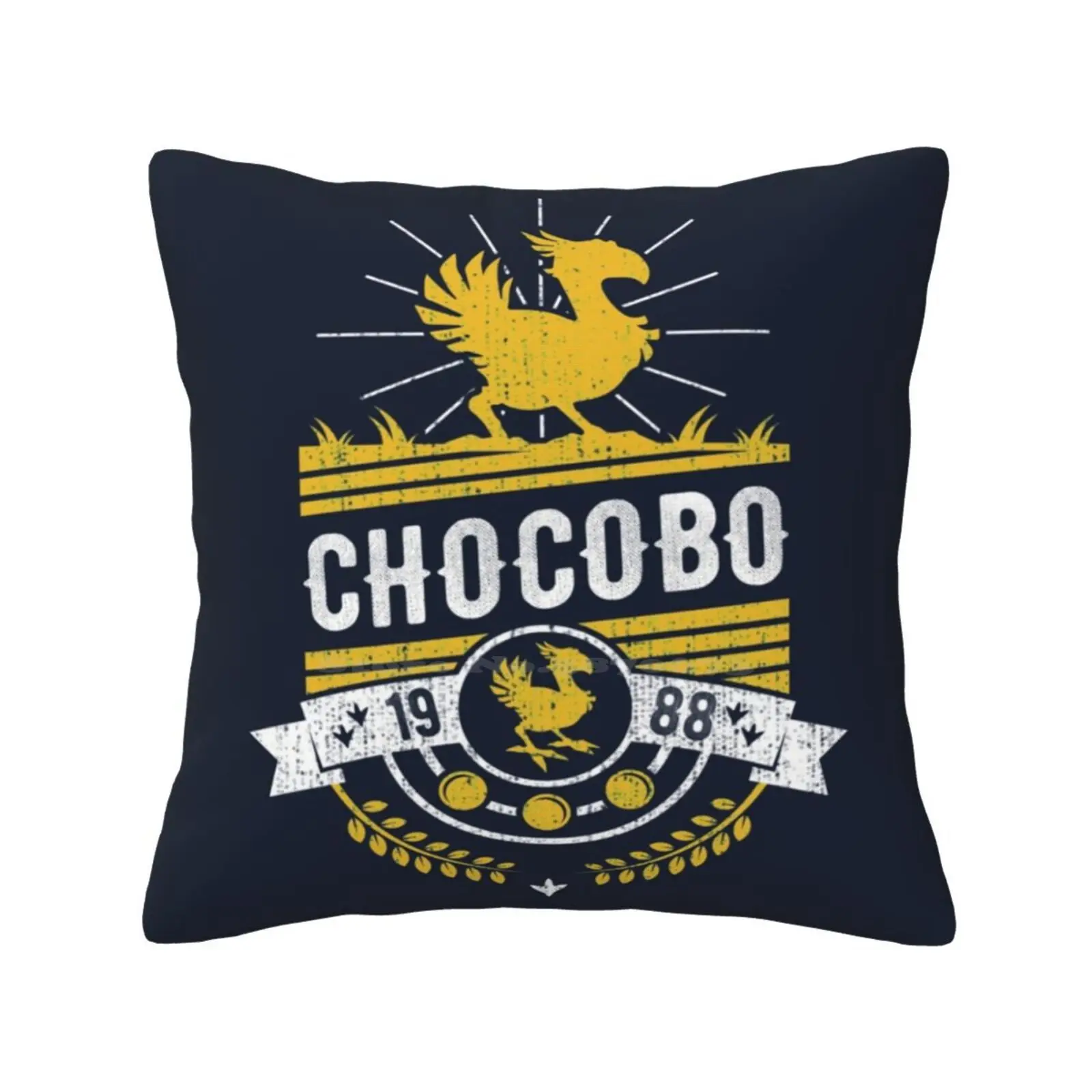 Chocobo Soft Comfortable Pillowslip Pillowcase Final Fantasy Vii Cloud Strife Ff7 Shinra Sephiroth Kue First Class Soldier