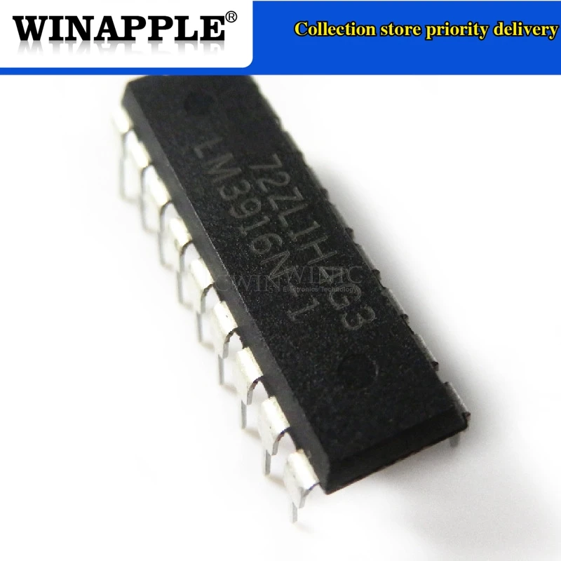 5pcs/lot LM3915N-1 LM3915 LM3916N-1 LM3916 MCP23008-E/P MCP23008 HN18101CG HN18101 DIP-18