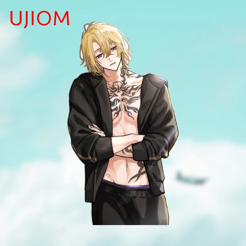 UJIOM Cool Luca Kaneshiro Anime Wall Stickers Sunscreen Interesting Vinyl Living Room Wardrobe Decal Home Decoration For Fans