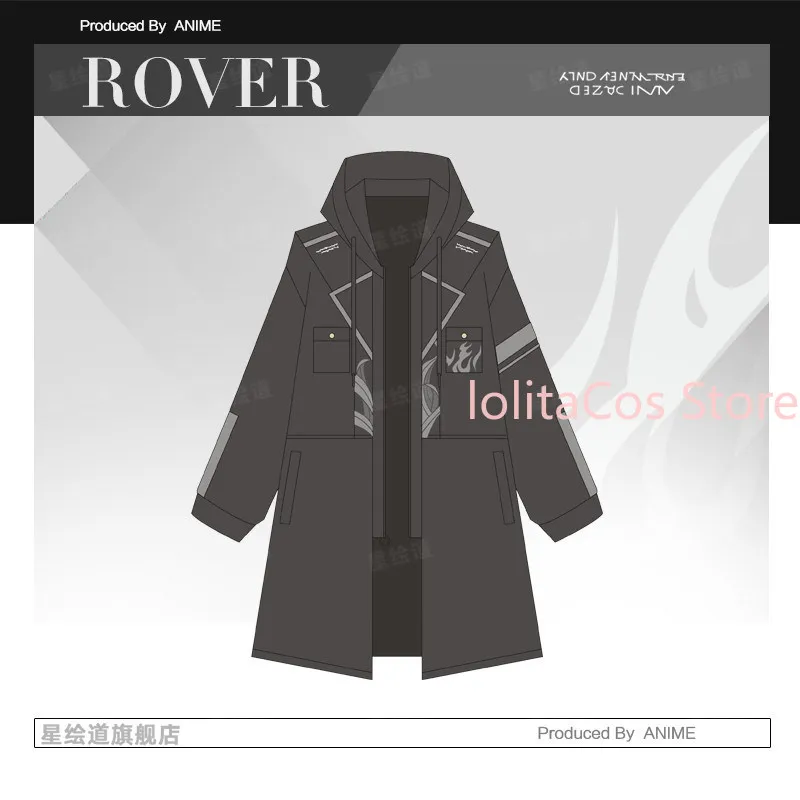 

Game Wuthering Waves Game Rover Theme Fashion Spring Autumn Dust Coat Tops Jacket Hoodie Pants Suit Outfit Anime Daily Costume