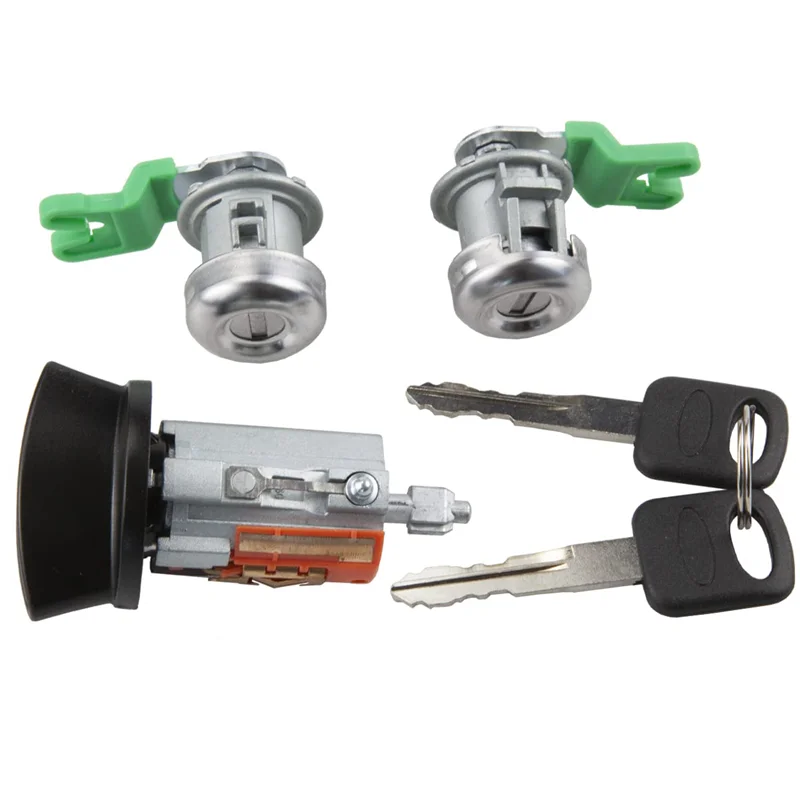 

R1-Door Lock Cylinder & Ignition Switch With Key Set Component For Ford F150 F250 F350 Excursion Expedition 1997-2007 703362 707