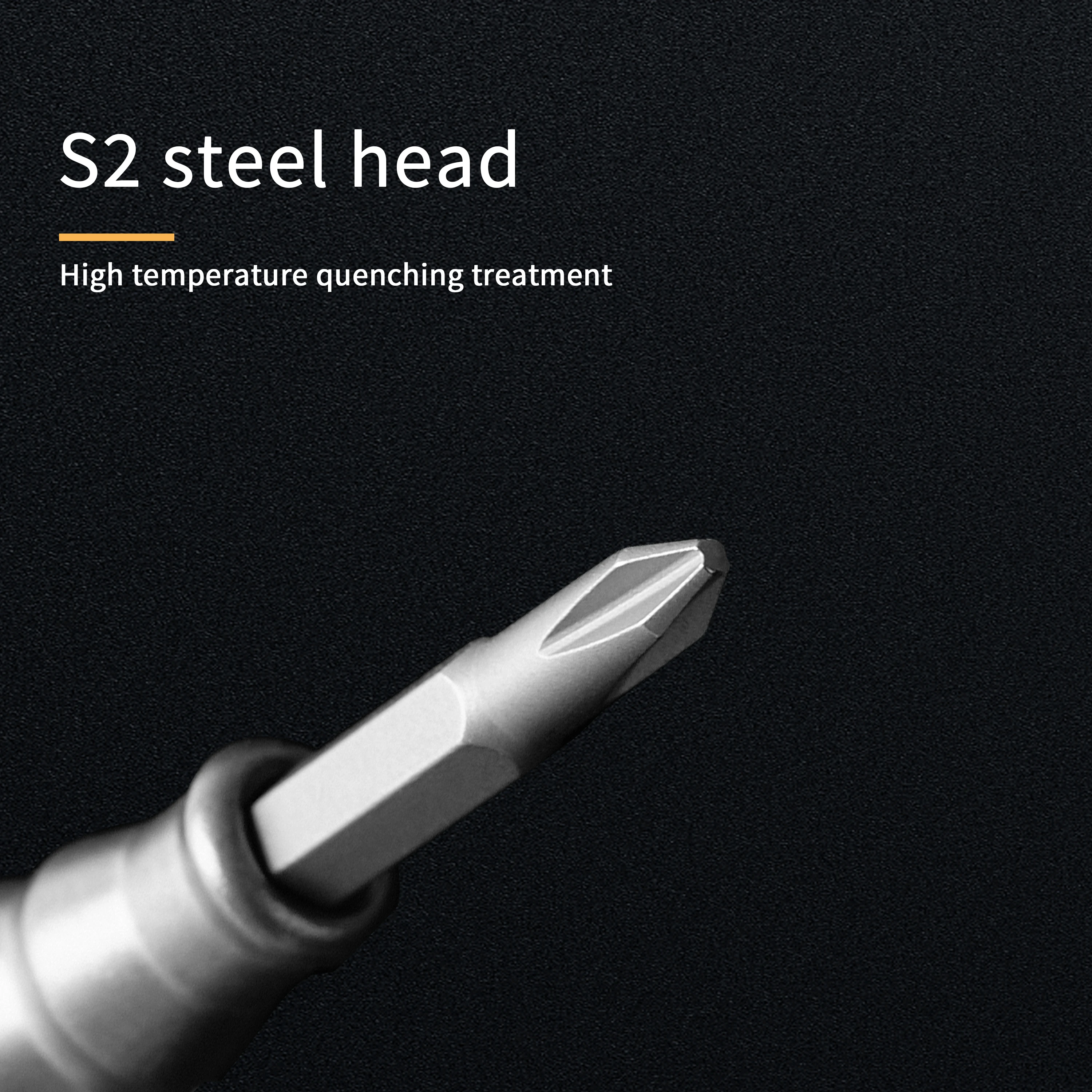 Titanium Alloy Magnetic Screwdriver S2 Steel Drill Bit High Hardness Mini ultra light Corrosion Preventive Outdoor EDC Tool