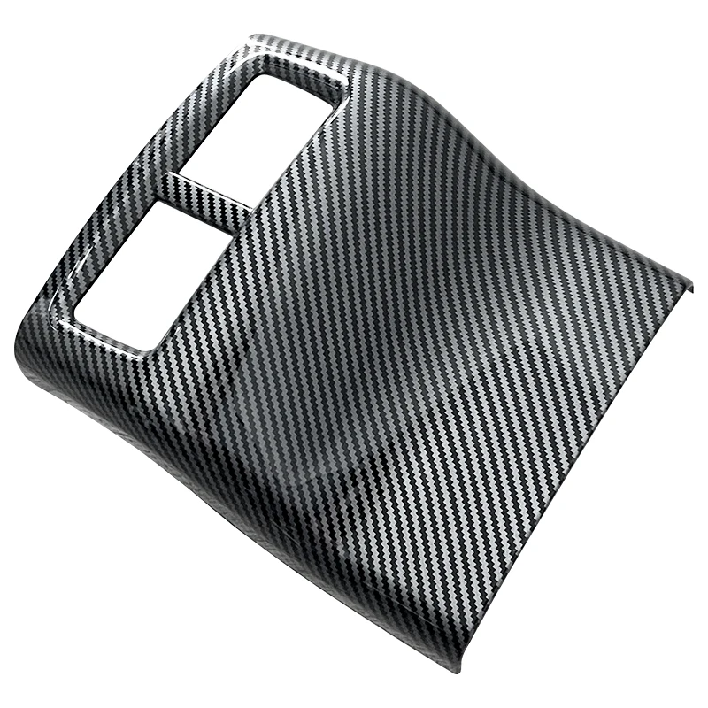 Car Accessories Armrest Box Rear Air Conditioning Ac Vent Outlet Molding Cover Trim For Dodge Challenger 2015+