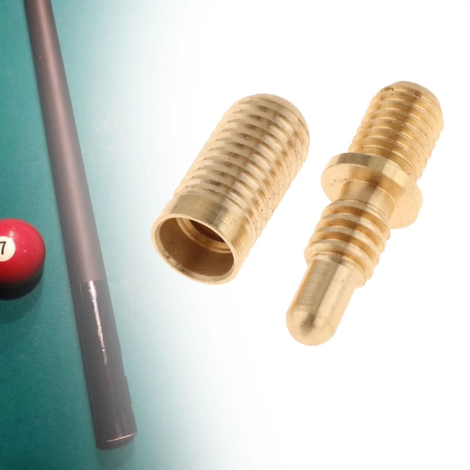 5x Billiard Cue Extension Connector for Enhanced Performance