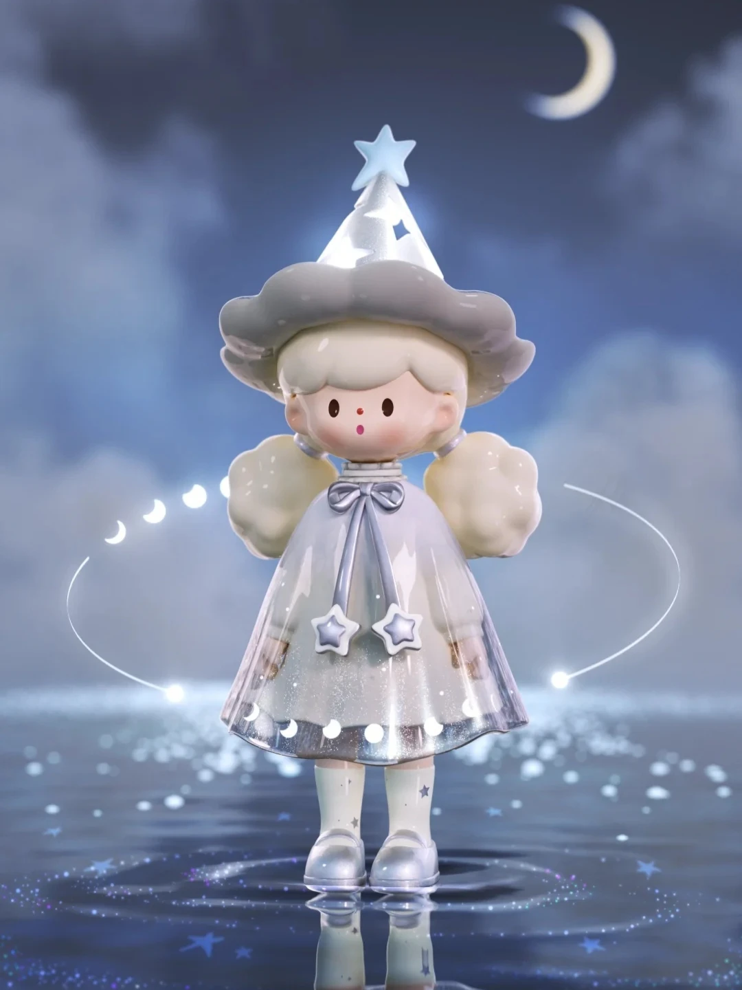 Neue Molinta Chasing Light Series Popcorn-Schwester der 12. Generation, trendige Blindbox, Molinta, handgefertigte Mystery-Box, süßes Mädchen-Geschenk-Ornament