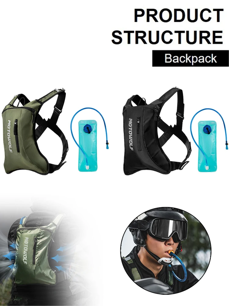 AliExpress DVLTS Motorcycle Cycling Hydration Pack MTB Off Road Motocross Water Backpack Sport Mountain Bike Water Bag