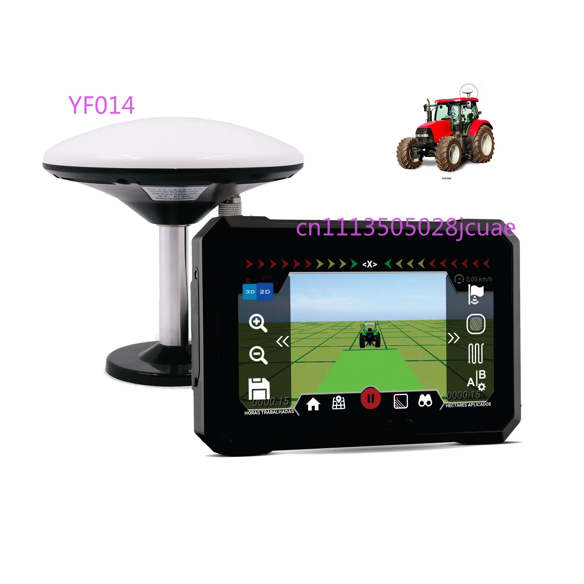 7 Inch Waterproof Touch Screen Android Navigator IPX7 GNSS Global Positioning Device for Outdoor Navigation