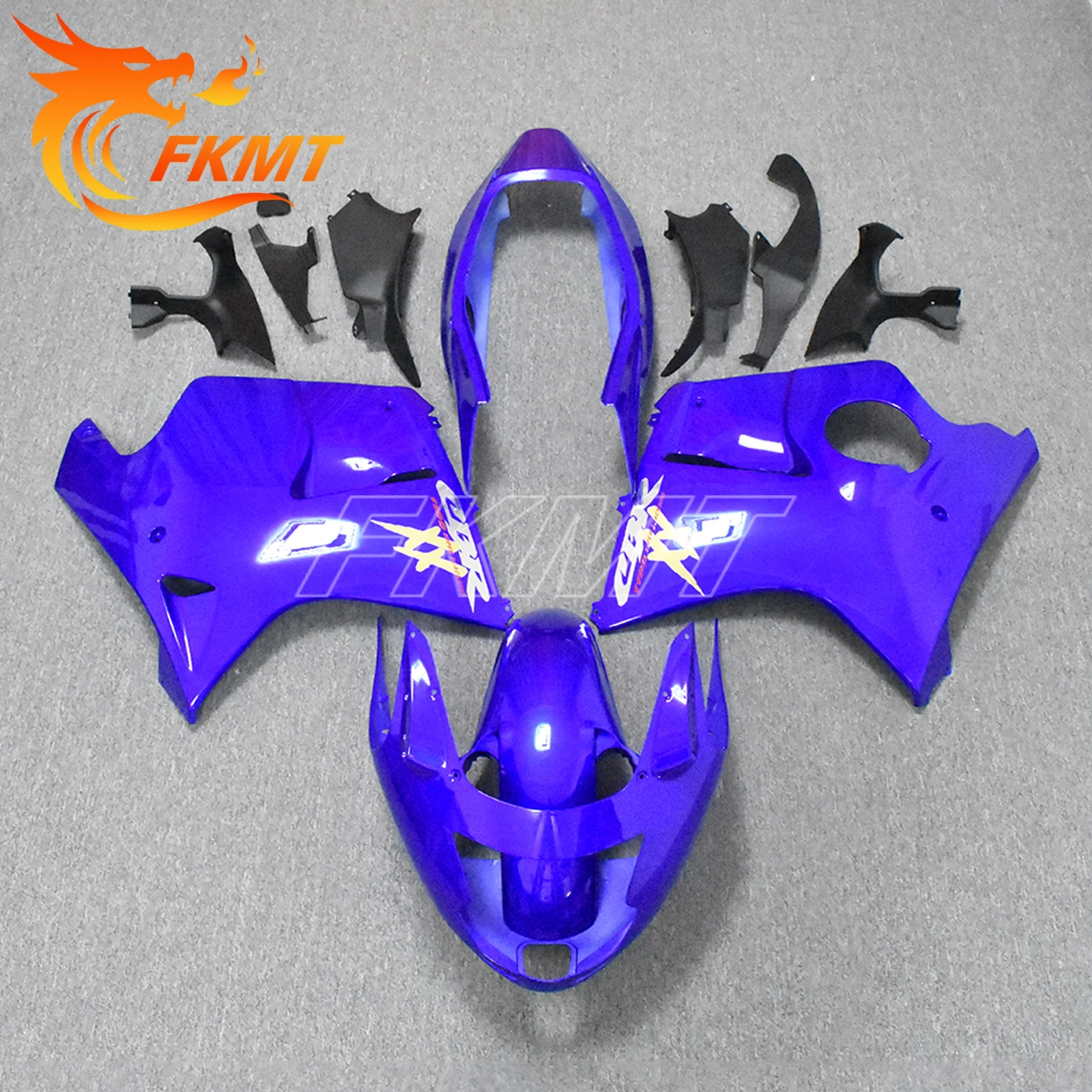 

For HONDA CBR1100XX 1997 1998 1999 2000 2003 2004 2005 2006 2007 CBR 1100XX 97-07 Injection Blue Bodywork Set Motorcycle Fairing