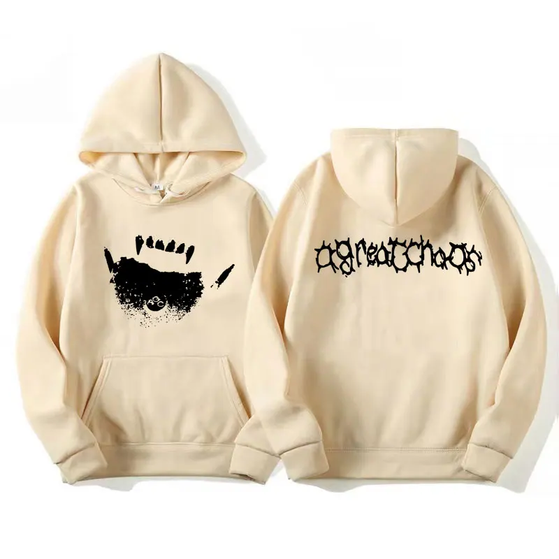 Ken Carson AGC Actual Hate Teen X Hoodie A Great Chaos Opium Merch Hoodies Men Women Retro Style Oversized Pullovers Sweatshirts