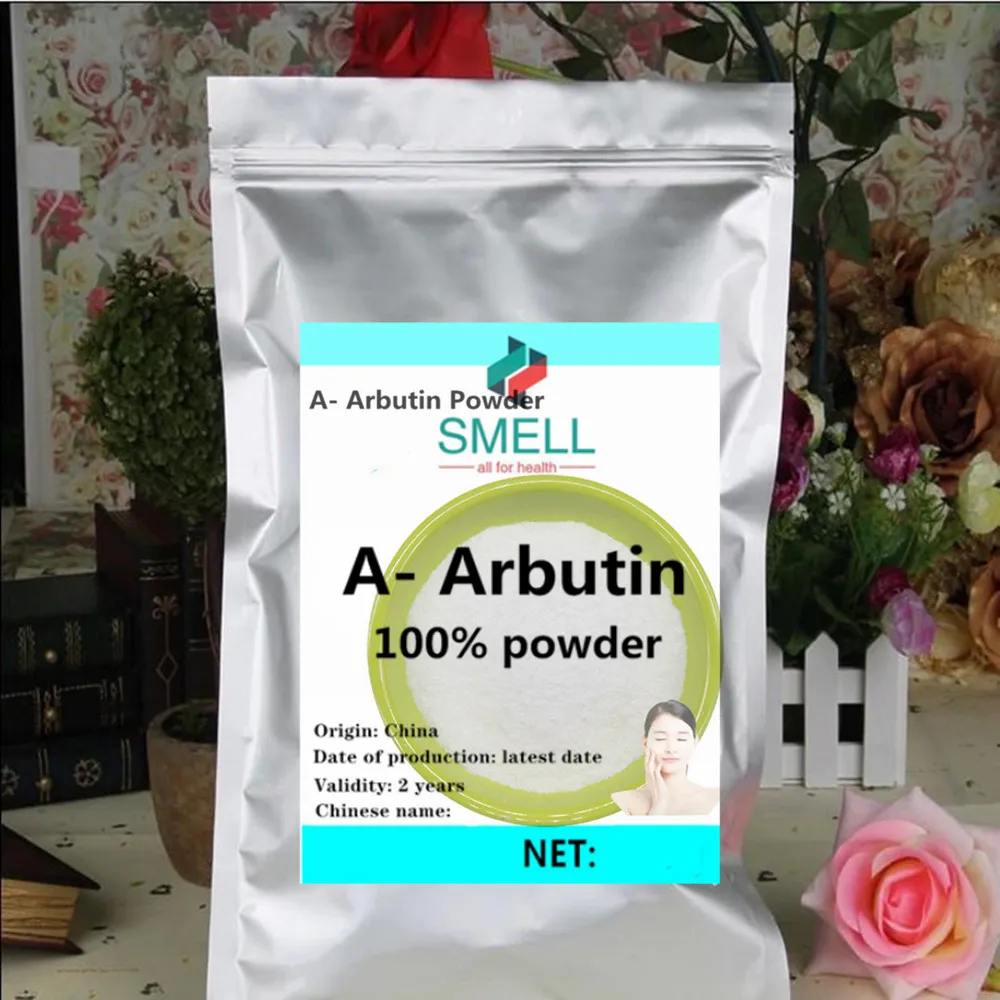 

Cosmetic Grade Alpha Arbutin Powder, Pure A-Arbutin Raw Powder, Skin Whitening Brightening, Sunburn Repair, Fade Melanin, DIY Fa