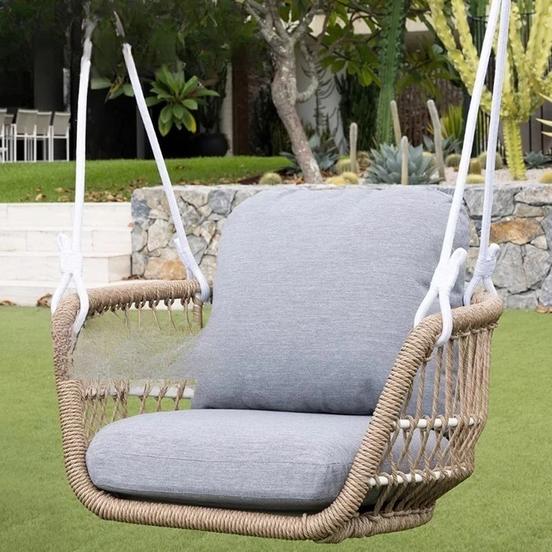 Outdoor Swing Hanging Chair Leisure Garden Courtyard Rocking Chair Hotel B & B Balcony Home Basket Swing