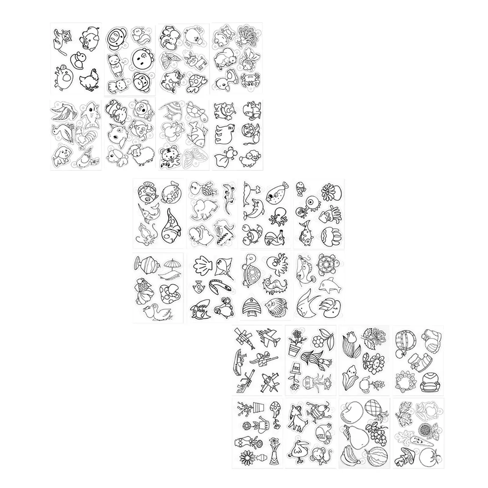 

8x термоусадочные пластиковые листы с инструментом для узоров, аксессуары «сделай сам», термоусадочные подарочные карандаши для украшений, подвески для скрапбукинга, изготовление мальчиков